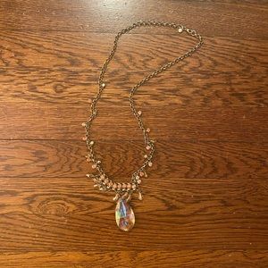 Ann Taylor LOFT Gold Pendant Necklace